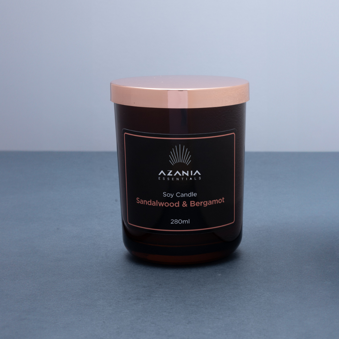 Natural 100% Soy Candle - Scented 280ml