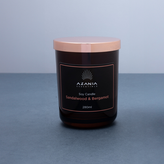 Natural 100% Soy Candle - Scented 280ml