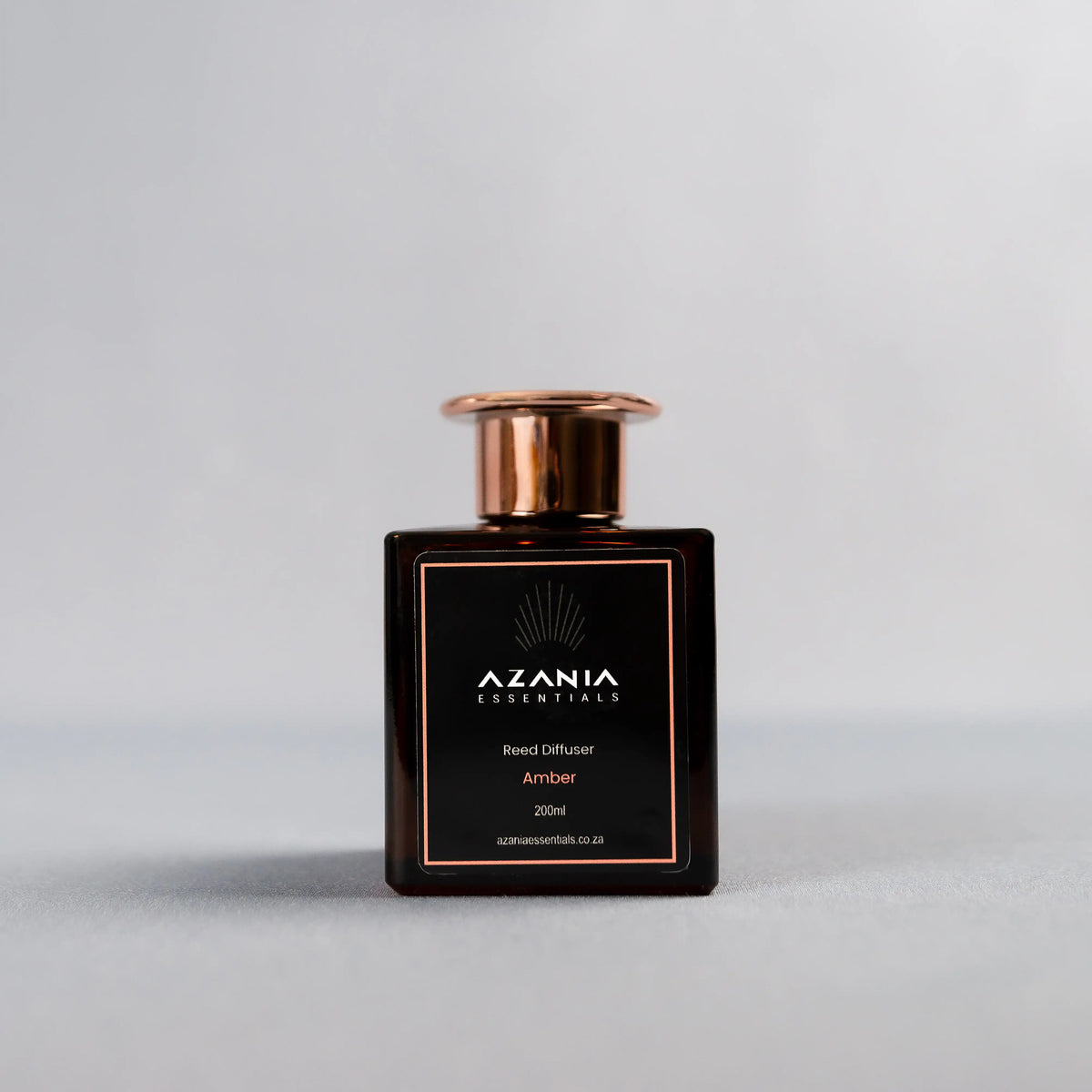 Amber Sunrise Reed Diffuser Buy our 200-ml Amber Reed Diffuser | Azania Essentials | South Africa